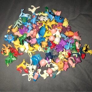 Miniature tiny Pokémon figures lot of 79 China PK